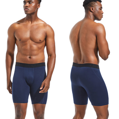 Comfort Flex Long Men's Boxer Briefs Stretch Boxer Shorts for All Day Comfort