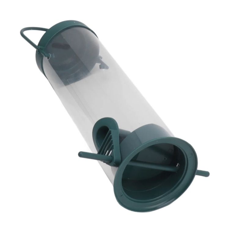 Spinning Squirrel Proof Bird Feeder Outdoor Hanging Wild Bird Feeder with Weight Activated Protection