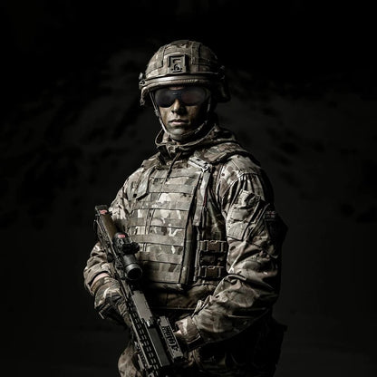 Tactical Hunting Steel Mesh Protective Goggles
