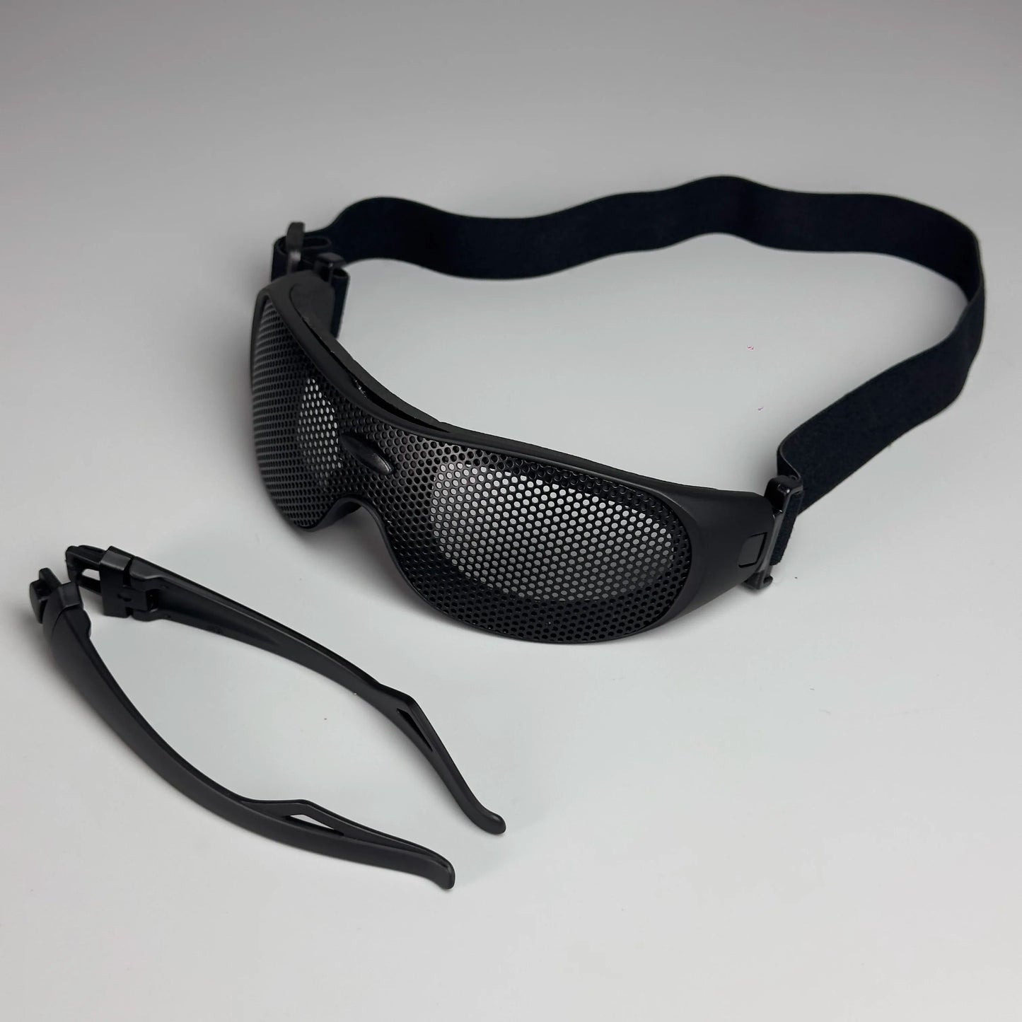Tactical Hunting Steel Mesh Protective Goggles