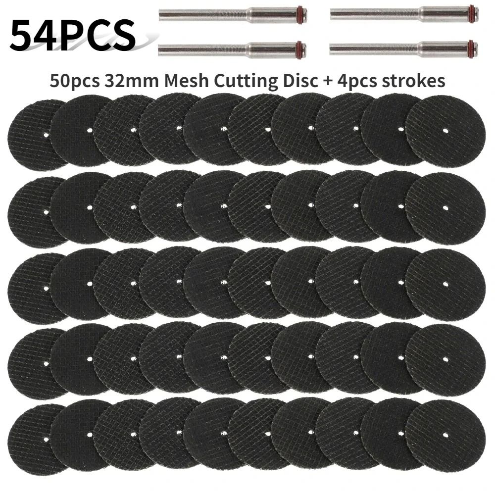 54-Piece Abrasive Cutting Disc Set