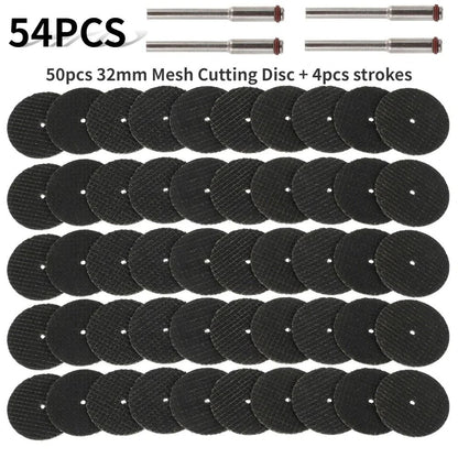 54-Piece Abrasive Cutting Disc Set