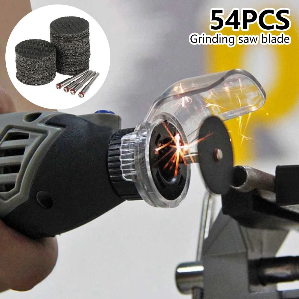 54-Piece Abrasive Cutting Disc Set