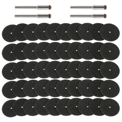 54-Piece Abrasive Cutting Disc Set