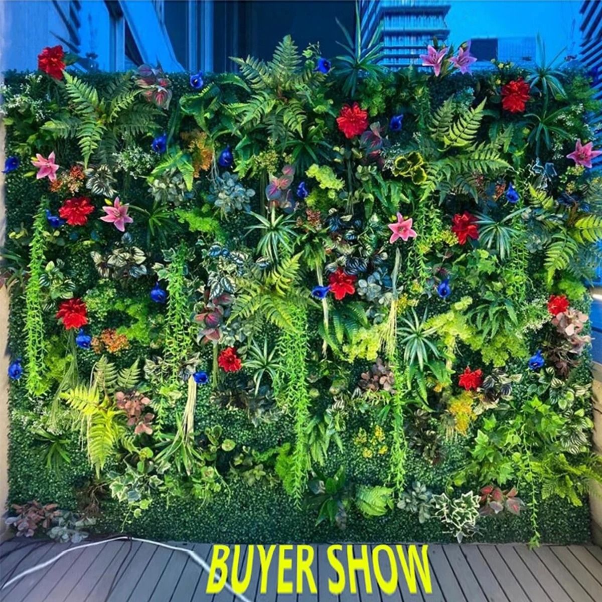 Artificial Plant Wall Panel Backdrop