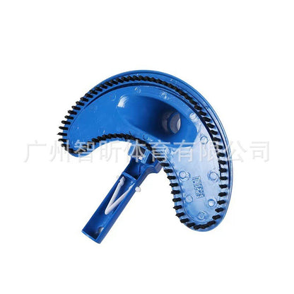 Flexible Pool Vacuum Head Half Moon Curved Swimming Pool Vacuum Cleaning Attachment