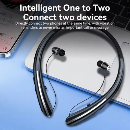 Neckband Bluetooth Earbuds Noise Cancelling Waterproof Wireless Neckband Headphones