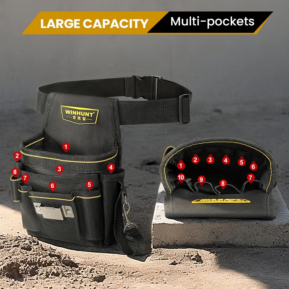Multifunctional Electrician Tool Waist Bag