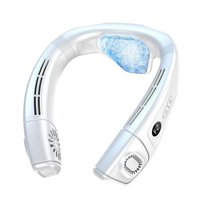 Neck Fan Portable Neck Air Conditioner with Cooling Plate Rechargeable