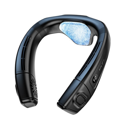Neck Fan Portable Neck Air Conditioner with Cooling Plate Rechargeable