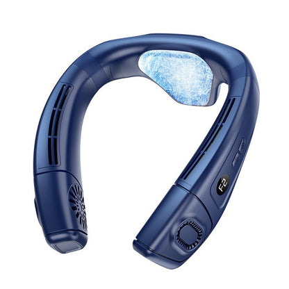 Neck Fan Portable Neck Air Conditioner with Cooling Plate Rechargeable