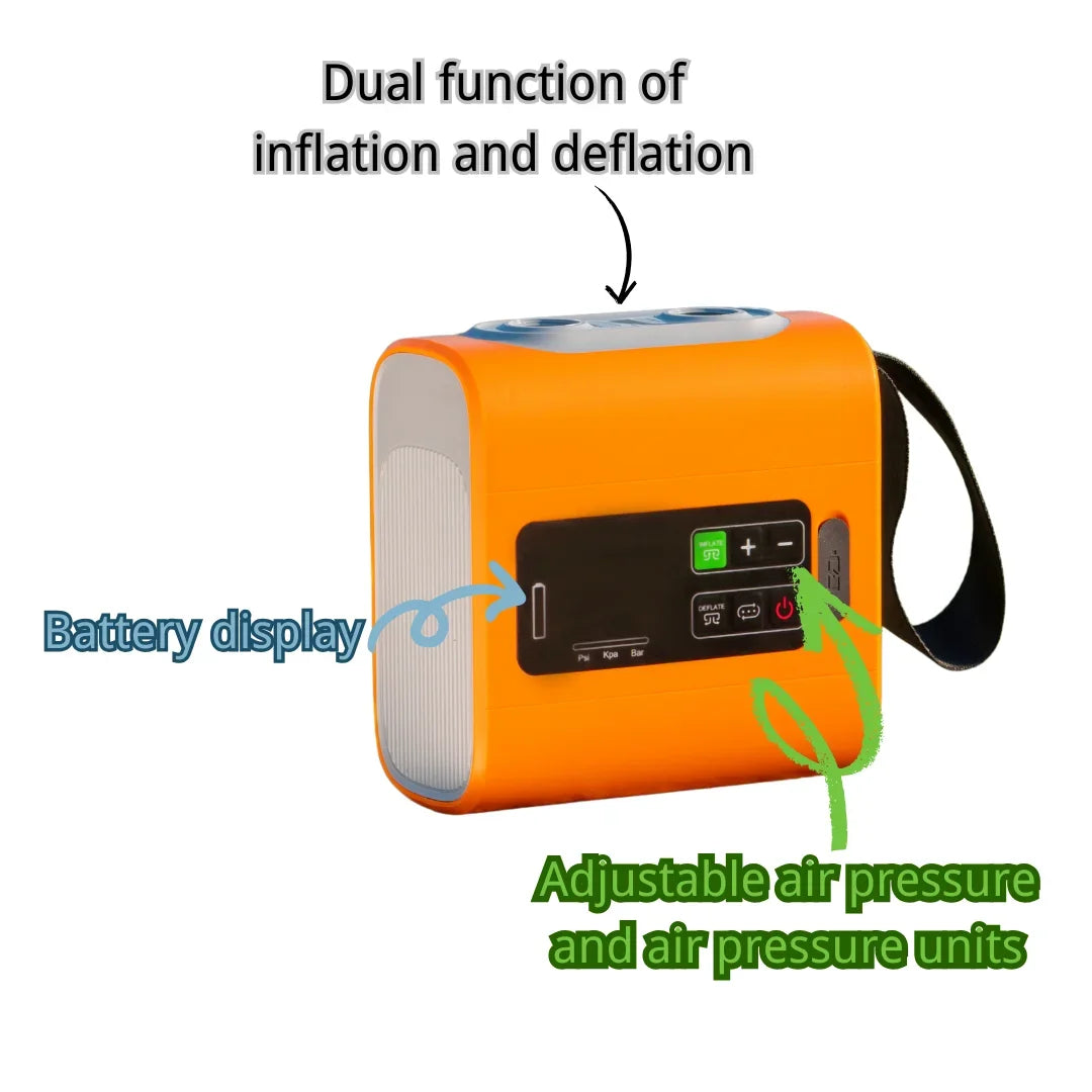 Portable Electric Air Pump for Camping Air Mattresses and Pool Floats