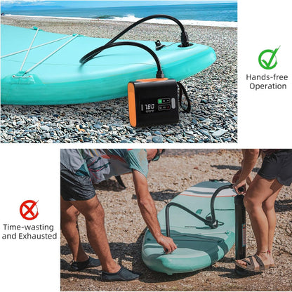 Portable Electric Air Pump for Camping Air Mattresses and Pool Floats