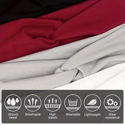 Comfort Fit Wide Headband Knotted Yoga Headband for Sports, Running & Everyday Style