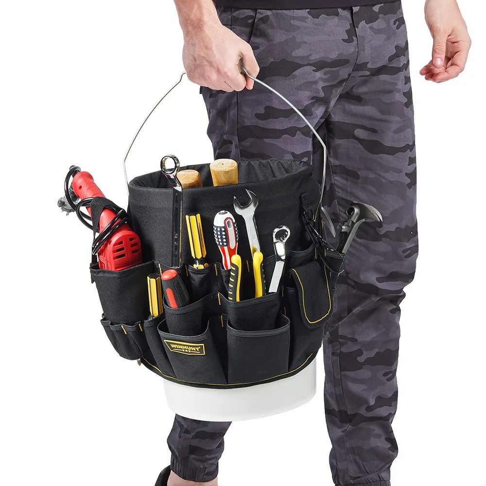 WINHUNT Hardware Tool Bucket Bag Organizer