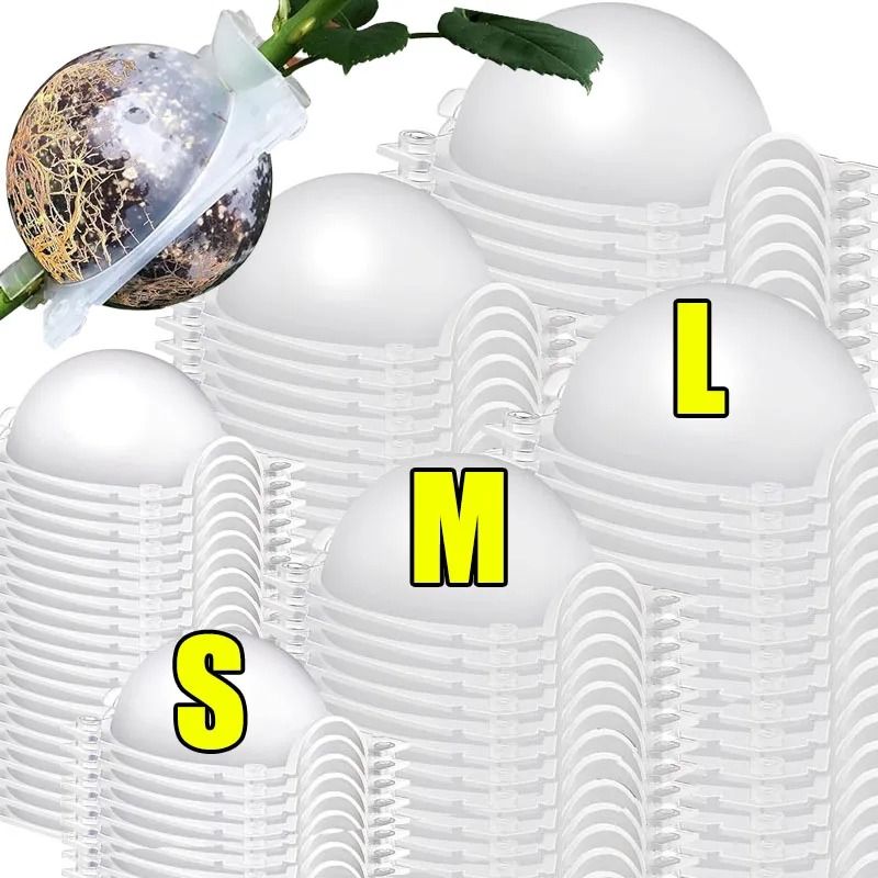 High-Pressure Plant Rooting Ball Propagation Pods (10-Piece Set)