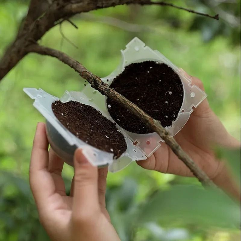 High-Pressure Plant Rooting Ball Propagation Pods (10-Piece Set)