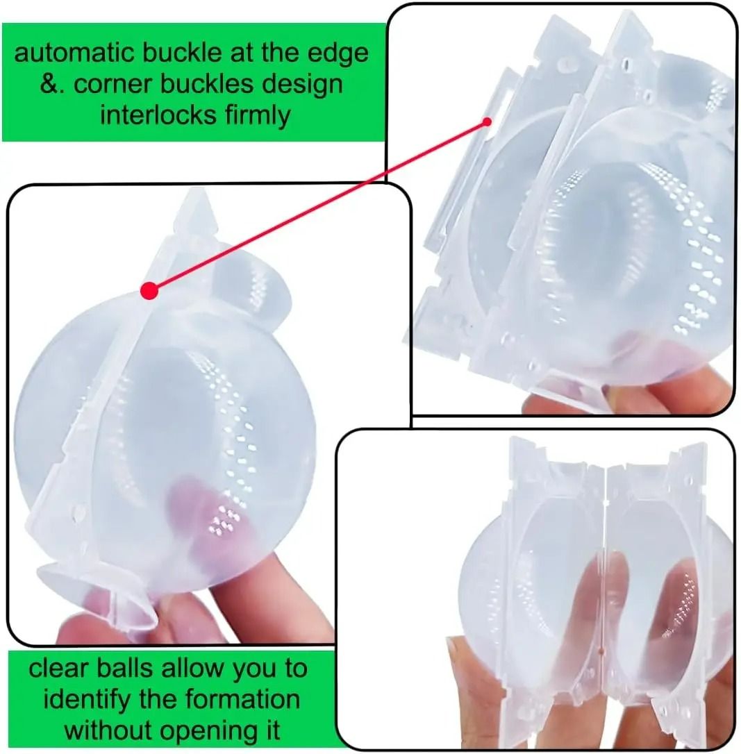 High-Pressure Plant Rooting Ball Propagation Pods (10-Piece Set)