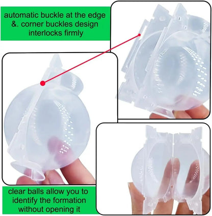High-Pressure Plant Rooting Ball Propagation Pods (10-Piece Set)