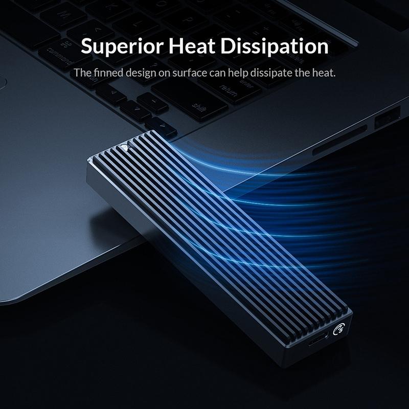 ORICO M2PF C3 M.2 NGFF SSD Enclosure USB Type C 5Gbps External SSD Case