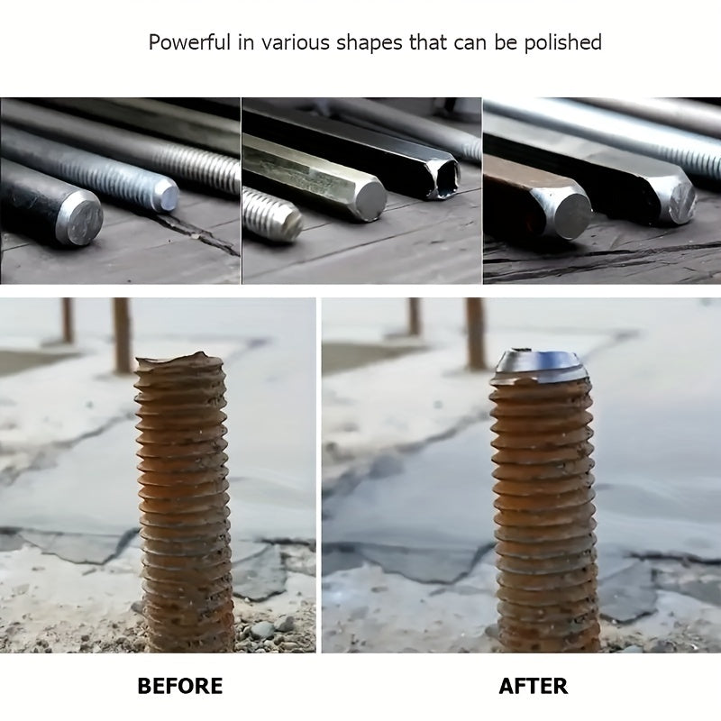 External Chamfer Tool Drill Bit for Fast Bolt Deburring and Metal Edge Repair