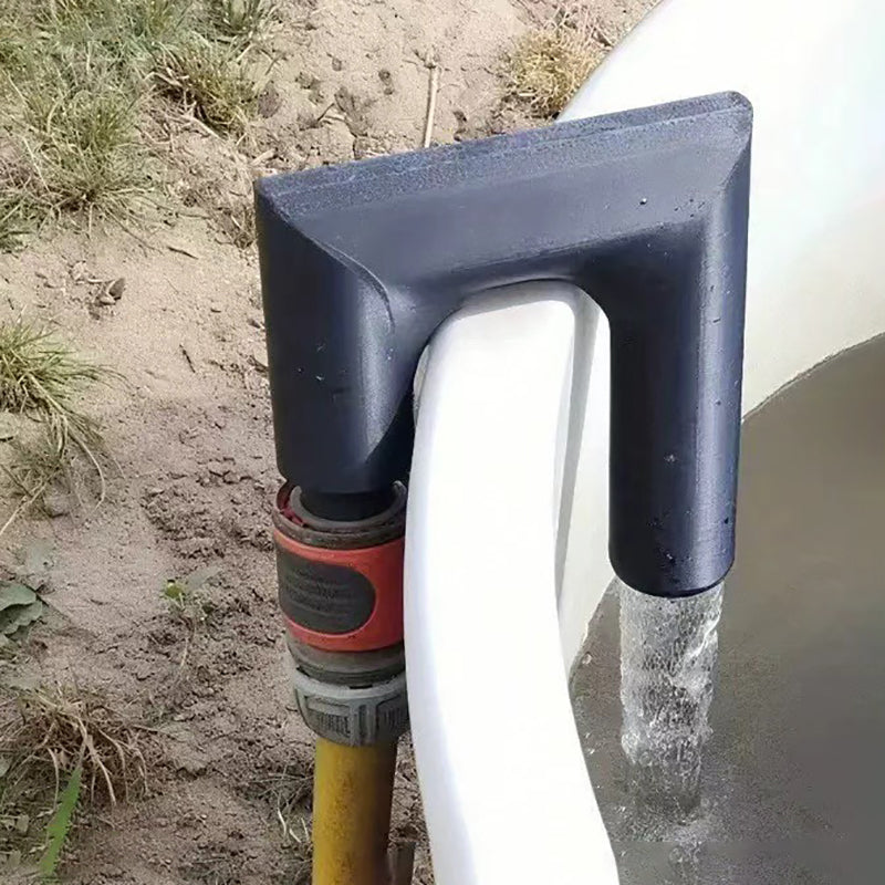 Hands Free Garden Hose Holder Hook for Easy Water Tank Filling and Stable Hose Support