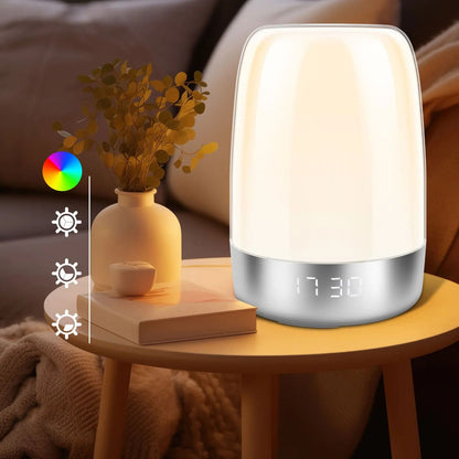 Dimmable Sunrise Alarm Clock with Wake Up Light