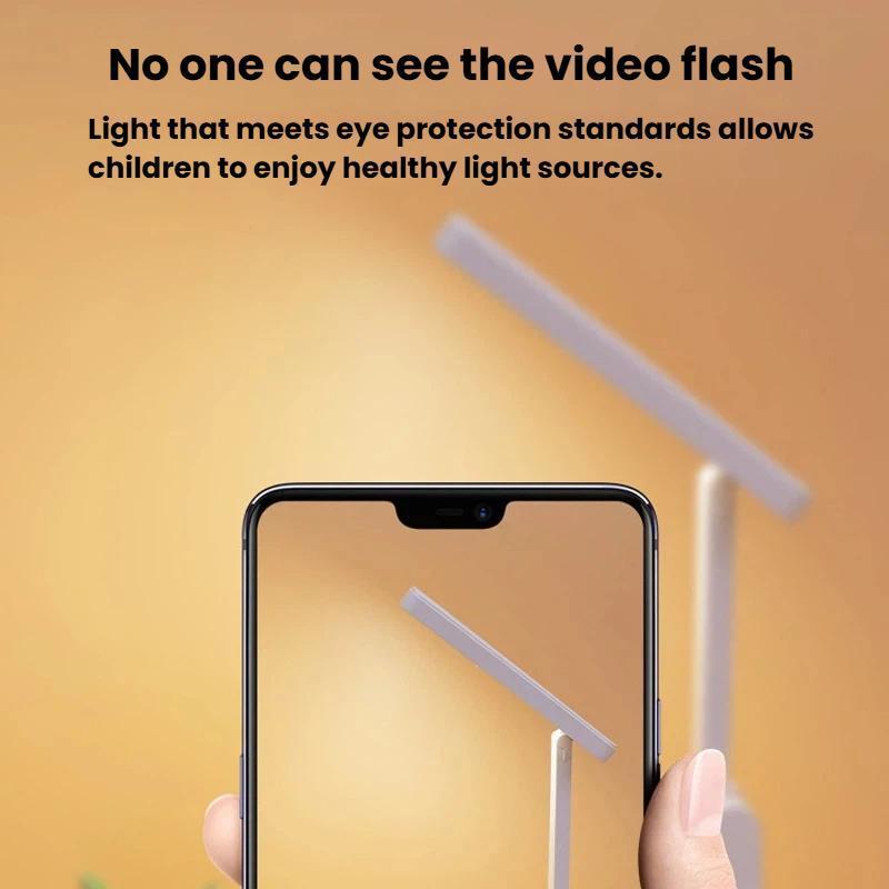 Rechargeable Desk Lamp with Touch Control Foldable LED Study Light for Eye Protection
