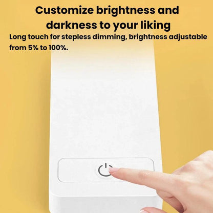 Rechargeable Desk Lamp with Touch Control Foldable LED Study Light for Eye Protection