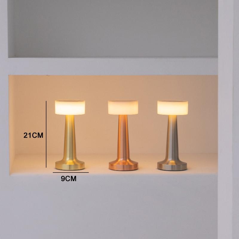 Touch Wireless Charging Desk Lamp with Dimmable LED Atmosphere Night Light