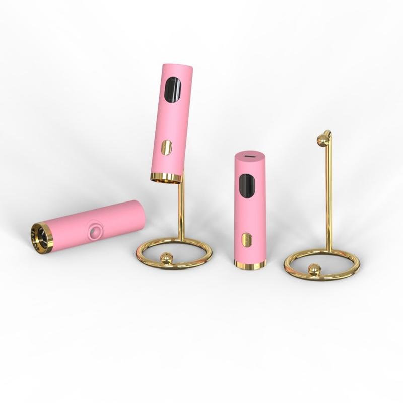 Portable UV Nail Lamp Cordless Gel Nail Dryer with Magnetic Stand and Silicone Stamper