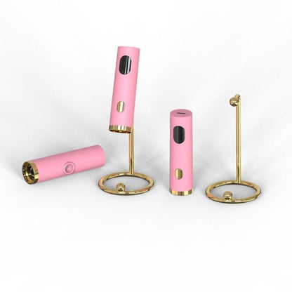 Portable UV Nail Lamp Cordless Gel Nail Dryer with Magnetic Stand and Silicone Stamper