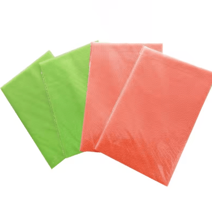 4-Piece Cuttable Refrigerator Shelf Liners Anti-Mold Cabinet & Drawer Mats for Kitchen Organization