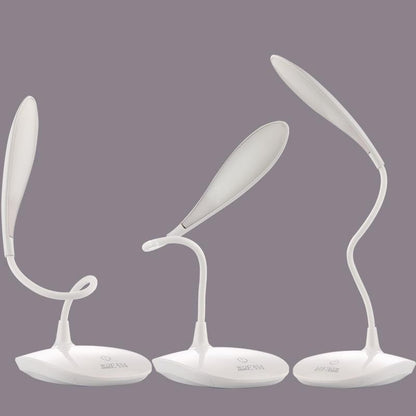 USB Rechargeable LED Reading Lamp Touch Dimmable Bedside Desk Light