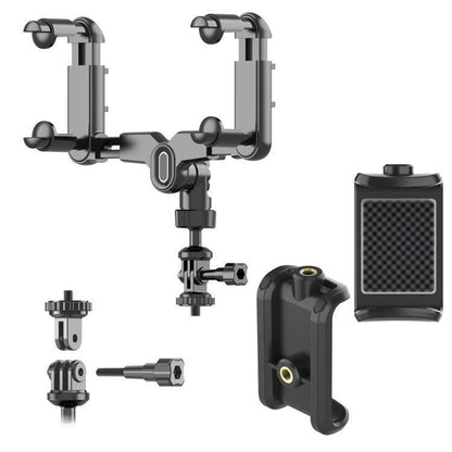 Universal Car Phone Mount Rearview Mirror Camera Holder Adjustable Sports Camera Bracket