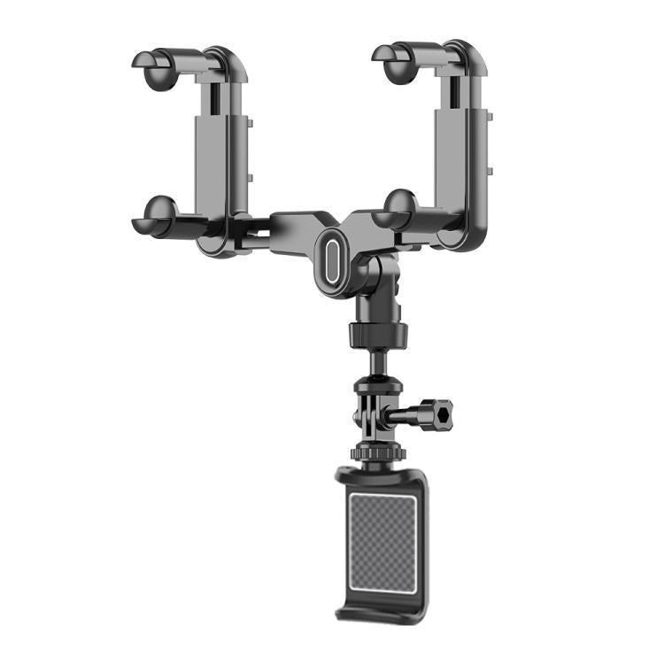Universal Car Phone Mount Rearview Mirror Camera Holder Adjustable Sports Camera Bracket