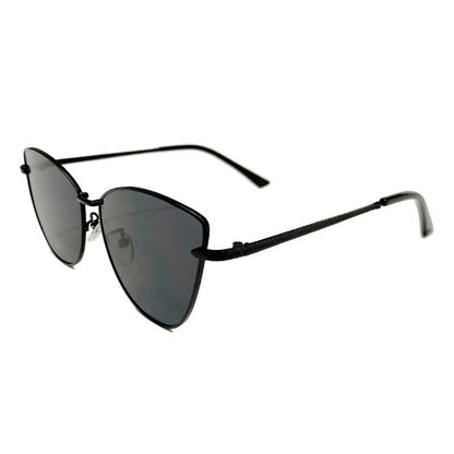 Retro Cat Eye Sunglasses for Women UV Small Metal Frame Vintage Fashion Shades