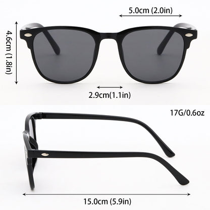 Retro Sunglasses UV Lightweight Unisex Sunglasses with Oval Frame