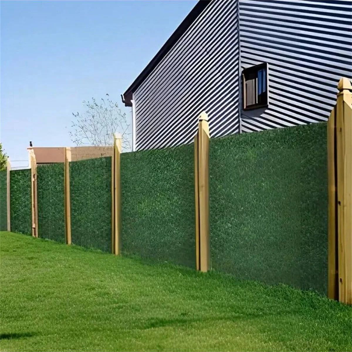 UV Resistant Artificial Ivy Privacy Fence Greenery Wall Screen for Patio Balcony Garden and Indoor Decor
