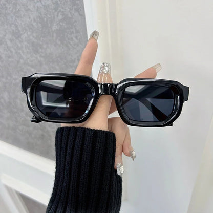 Vintage Rectangle UV Sunglasses Retro Fashion Eyewear for Men & Women