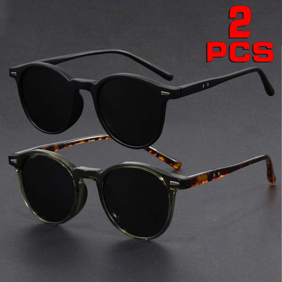 Round Frame Glasses for Small Faces Retro Unisex Festival Sunglasses