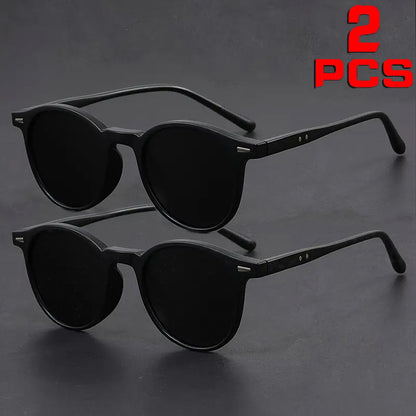 Round Frame Glasses for Small Faces Retro Unisex Festival Sunglasses