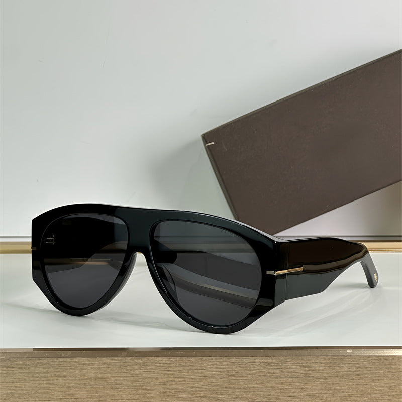 Luxury Oversized Pilot Sunglasses UV400 Retro Aviator Driving Shades for Women & Men