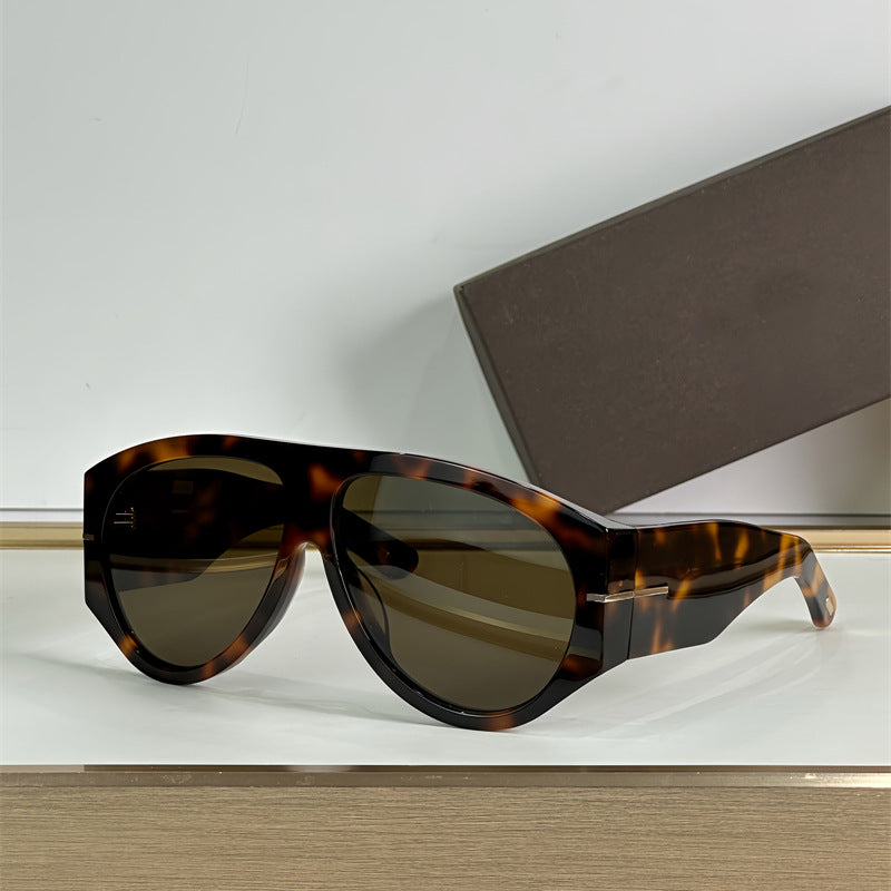 Luxury Oversized Pilot Sunglasses UV400 Retro Aviator Driving Shades for Women & Men