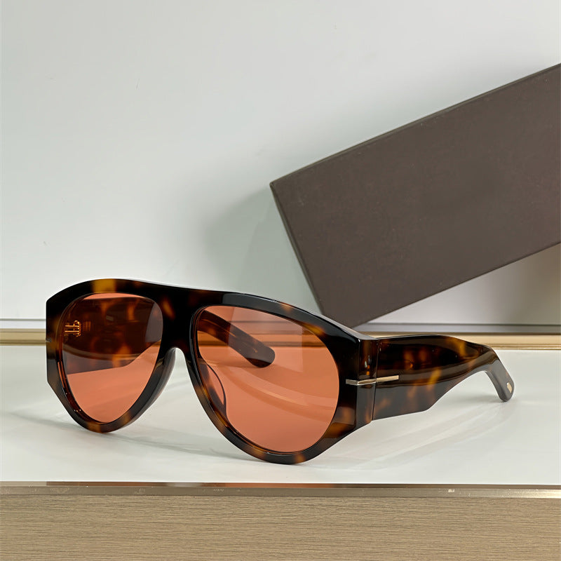 Luxury Oversized Pilot Sunglasses UV400 Retro Aviator Driving Shades for Women & Men