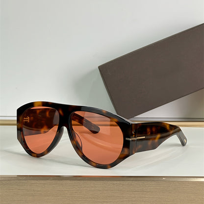 Luxury Oversized Pilot Sunglasses UV400 Retro Aviator Driving Shades for Women & Men
