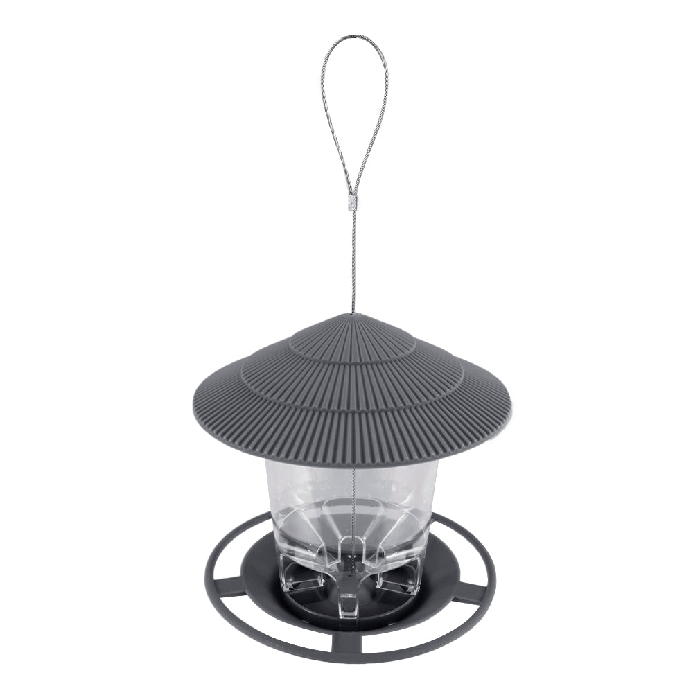 Hanging Bird Feeder House for Outdoor Garden Wild Birds with Weather Resistant Design