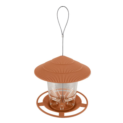 Hanging Bird Feeder House for Outdoor Garden Wild Birds with Weather Resistant Design