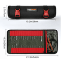 tool roll bag-red