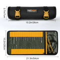 tool roll bag-yellow